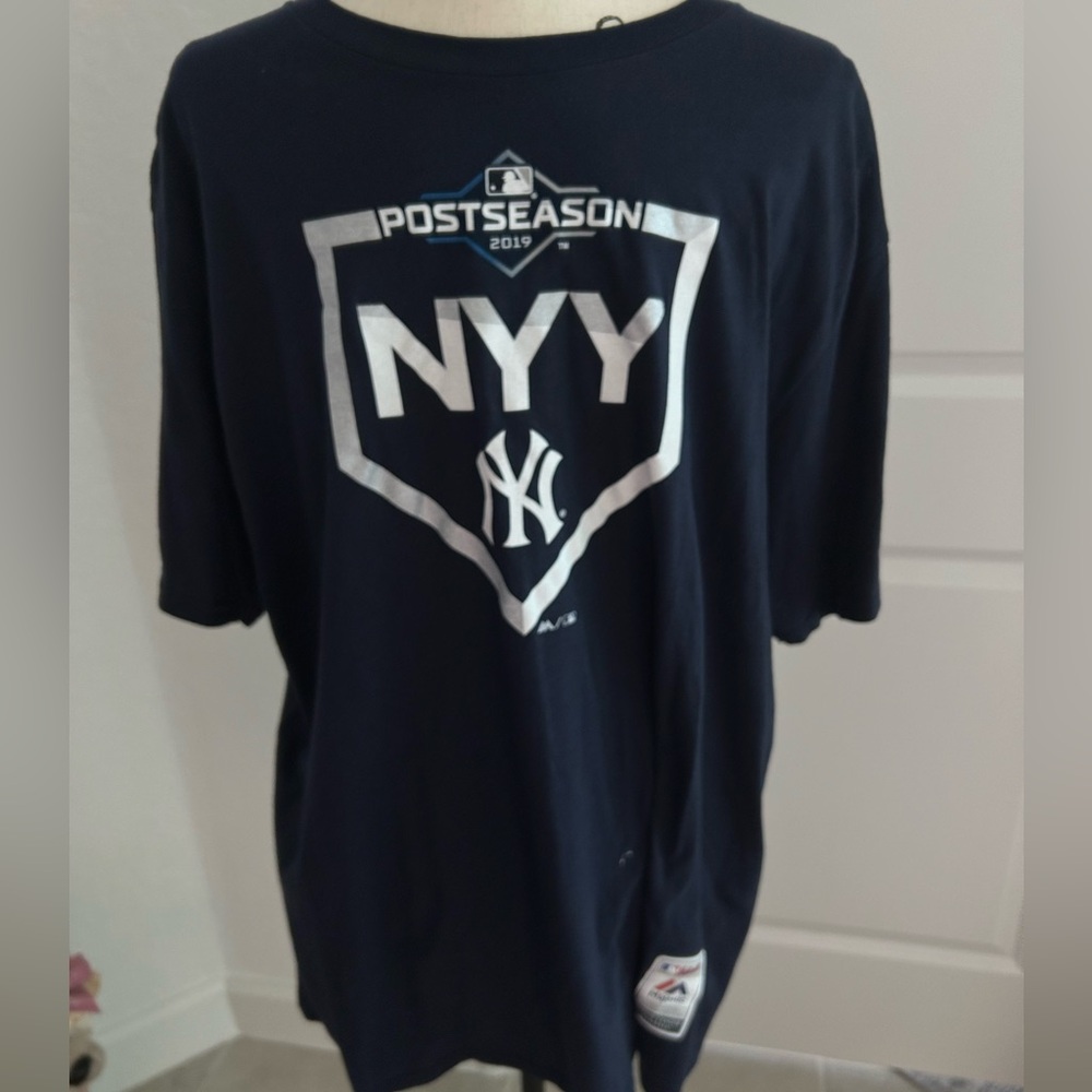 Majestic Dark Blue Sports Tee